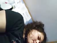 Pornfay: Real dog and human having dog sex