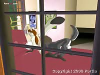 Animated dog fuck