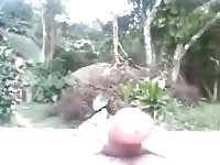 Playing Outside Gaybeast Rip - Beastiality Sex