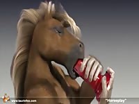 Animated horse gaybeast com [ Animal Woman ]