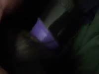 Woman fucks vibrator gaybeast com [ Girls Fucked by Animal ]