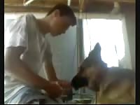 Boy with dog 6 gaybeast com [ lust Fucked by Animal ]