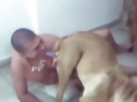 Deepthroating Doggy Cock 1 Gaybeast - Animal Sex
