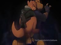 Gay Animation Gaybeast Rip - Animal Sex Movie