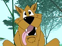 Dog fucks a tight blonde in wild dog xxx