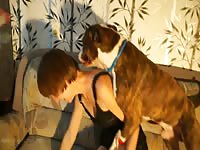 Team Russia Zoo: Girl loves animal sex with her dog