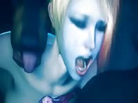 Harleyquinn gets fucked by dog in bestiality hentai