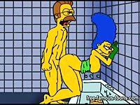 Marge Simpson real wife cheating