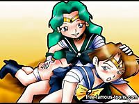 Ass spanking toons