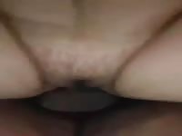 Whore juicy cunt drilling session