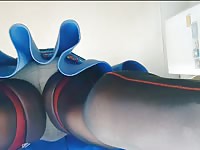 BlueGirl70 Under Skirt Tease